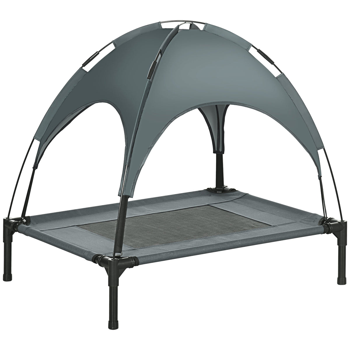 Elevated Dog Bed with Removable Canopy,30 inch