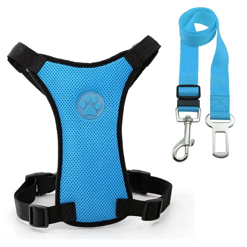 Breathable mesh chest straps