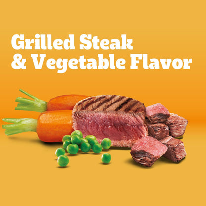 Pedigree Complete Nutrition Dry Dog Food, Steak & Vegetable