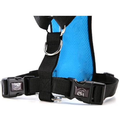 Breathable mesh chest straps
