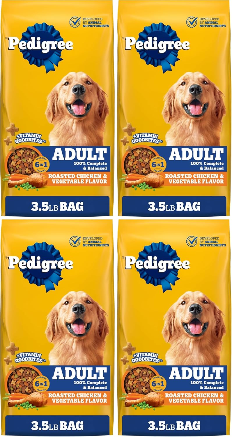 Pedigree Complete Nutrition Dry Dog Food, Steak & Vegetable