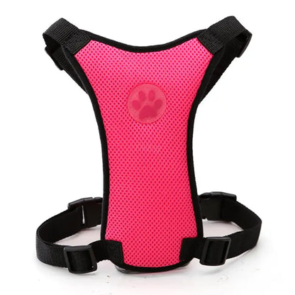 Breathable mesh chest straps