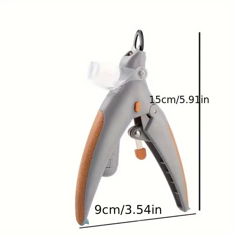 Pet Nail Clipper with LED Light and Magnifier