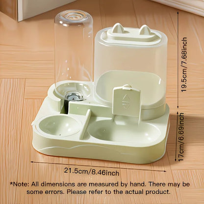 2-in-1 Large Feeder & Water Dispenser