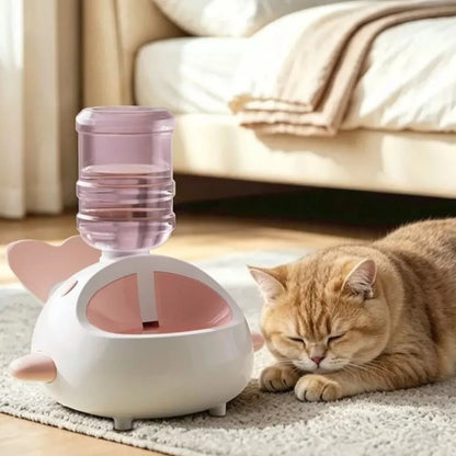WhaleSip Cat Fountain - Fresh Water, Happy Paws