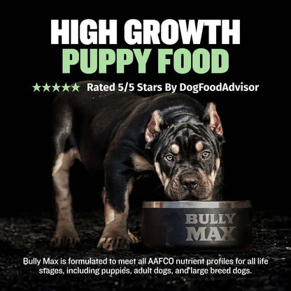 High Protein Premium Puppy Food 5 lbs Dry Dog Food Growth Formula High Energy 390 Calories Immune Support Nutrition with Taurine Biotin Tapioca Essential Vitamins Complete Diet For All Dog Breeds Pet Supplies