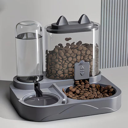 2-in-1 Large Feeder & Water Dispenser