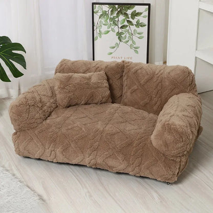 PawRelax Plush Bed - Soft, Secure & Anxiety-Reducing