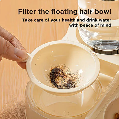 2-in-1 Large Feeder & Water Dispenser