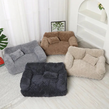 PawRelax Plush Bed - Soft, Secure & Anxiety-Reducing