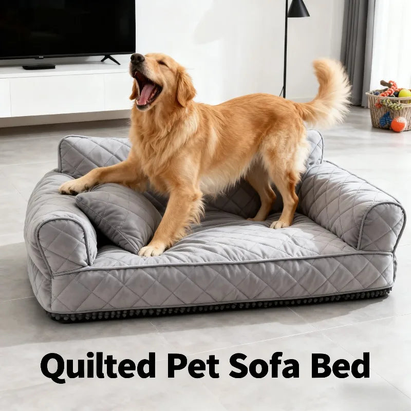PawRelax Plush Bed - Soft, Secure & Anxiety-Reducing