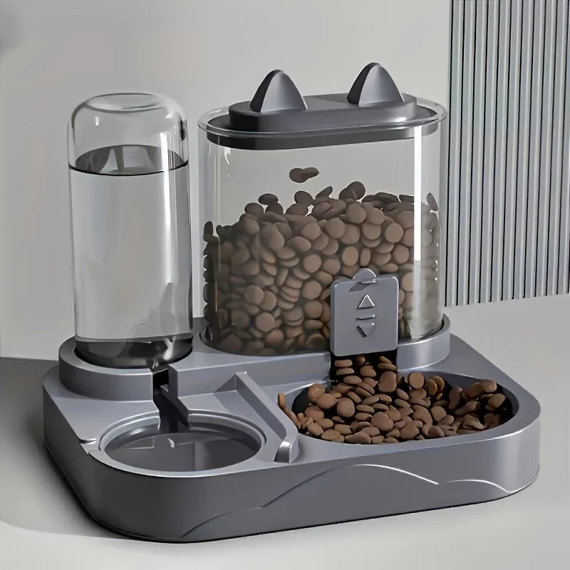 2-in-1 Large Feeder & Water Dispenser