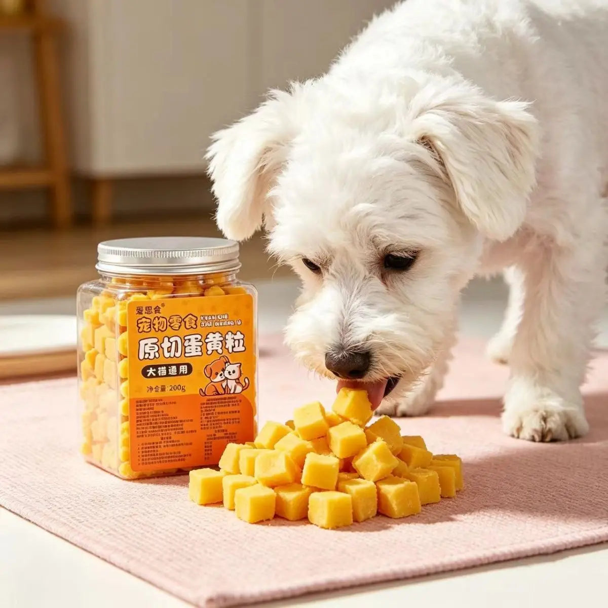 Freeze Dried Egg Yolk Granules Pet Food (200g)