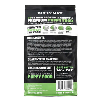 High Protein Premium Puppy Food 5 lbs Dry Dog Food Growth Formula High Energy 390 Calories Immune Support Nutrition with Taurine Biotin Tapioca Essential Vitamins Complete Diet For All Dog Breeds Pet Supplies