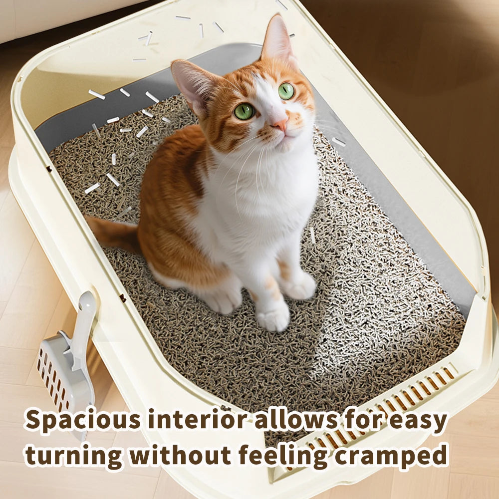 Double Door Cat Litter Box