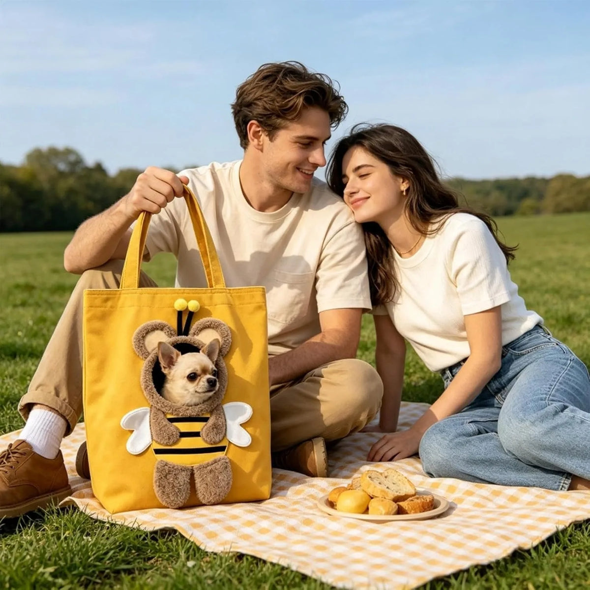 Portable Crossbody Pet Carrier Bag with Leash Set, Head-Out Shoulder Travel Bag for Cats Puppies Small Dogs Outdoor Walking
