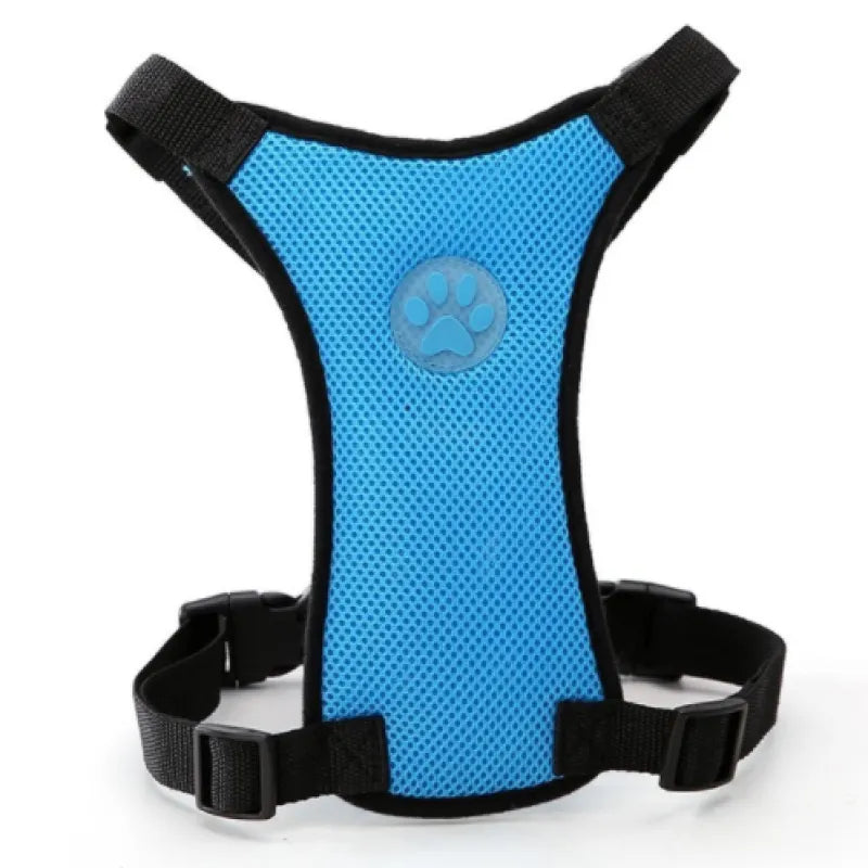 Breathable mesh chest straps