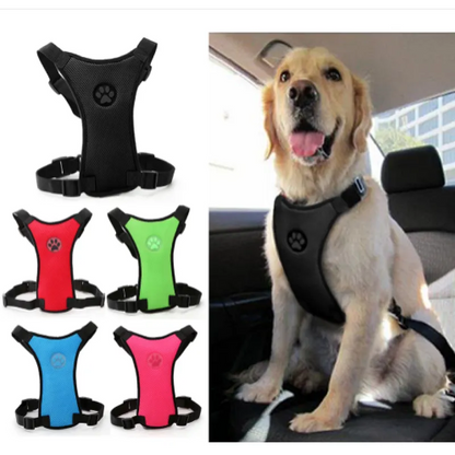 Breathable mesh chest straps