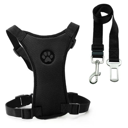 Breathable mesh chest straps