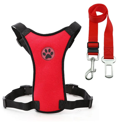 Breathable mesh chest straps