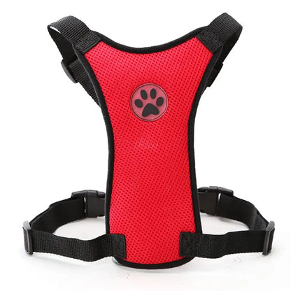 Breathable mesh chest straps