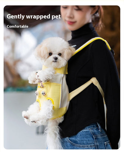 PawSnug™ – Hands-Free Chest Carrier for Pets 🐶